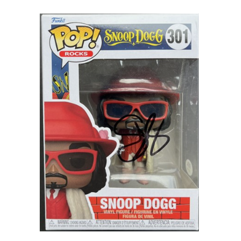 Snoop Dogg signed Funko Pop! PSA COA