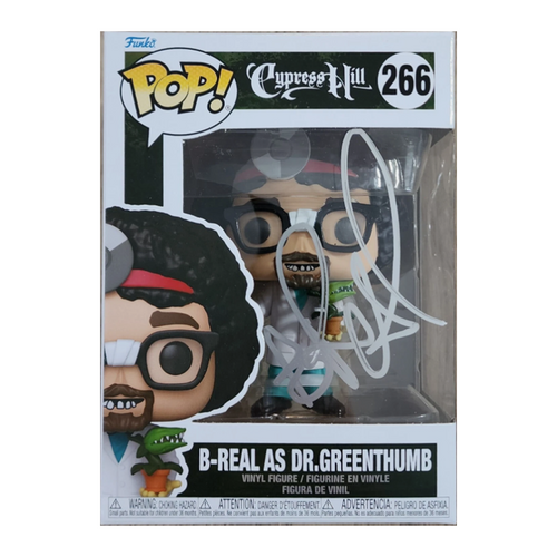Cypress Hill B-Real Signed Dr Greenthumb Funko Pop! – Basement X HK