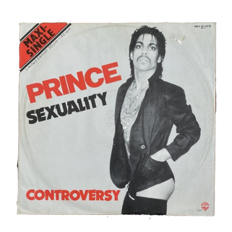 Prince - Sexuality rare W.Germany 12" Maxi Single with unique Picture Sleeve